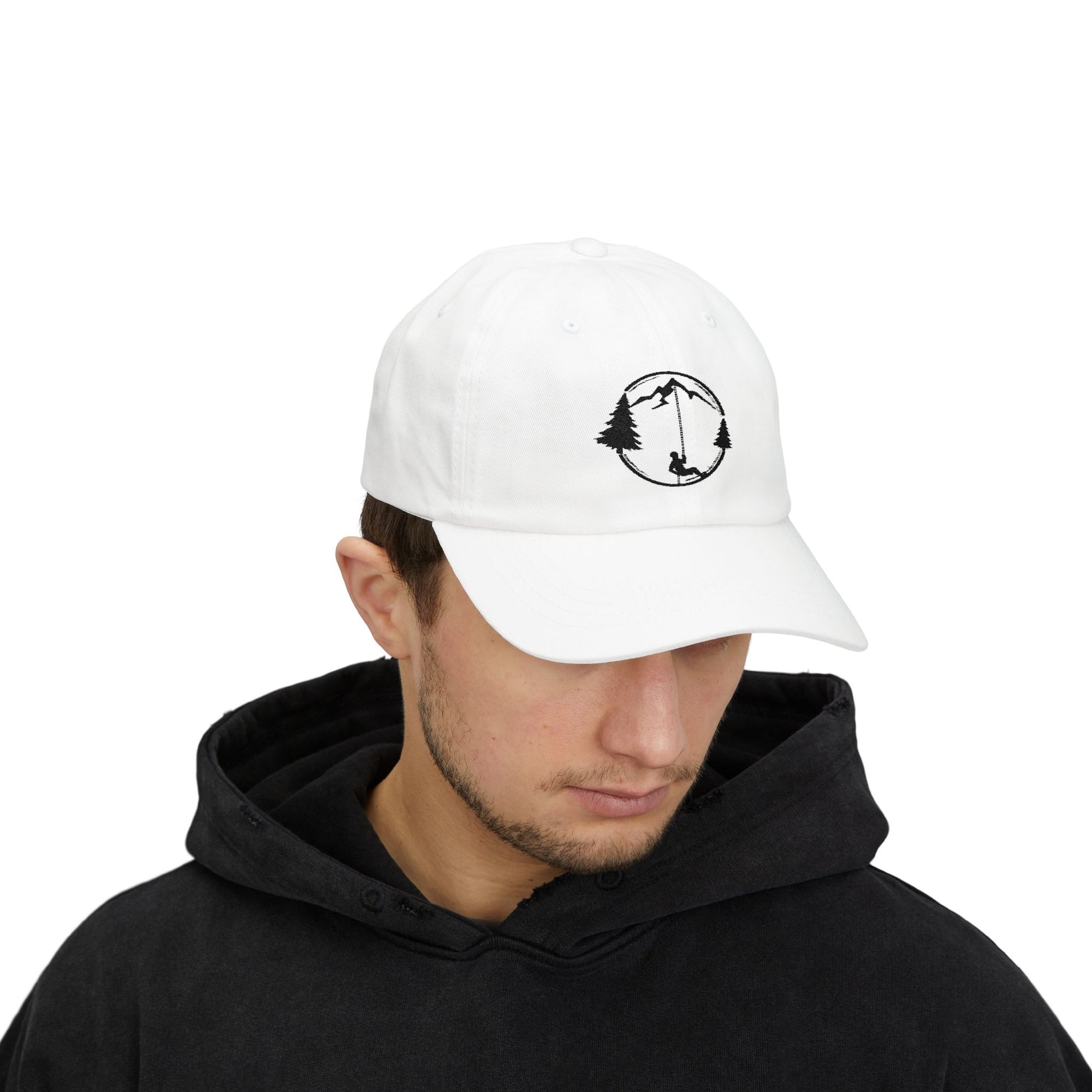 Embroidered climber cap