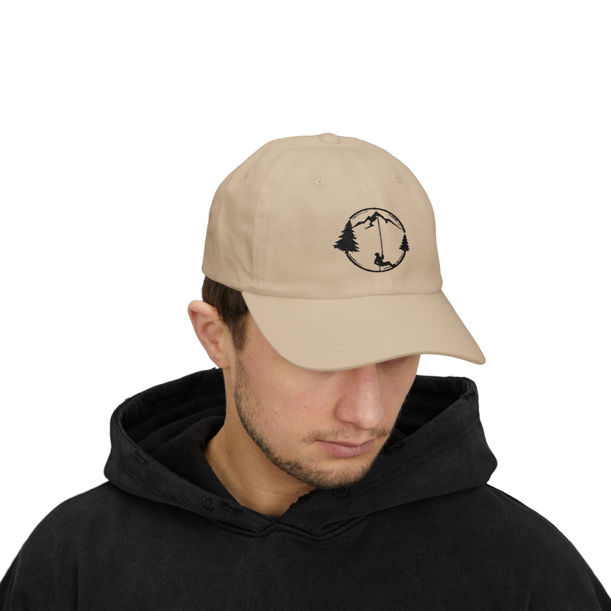 Embroidered climber cap