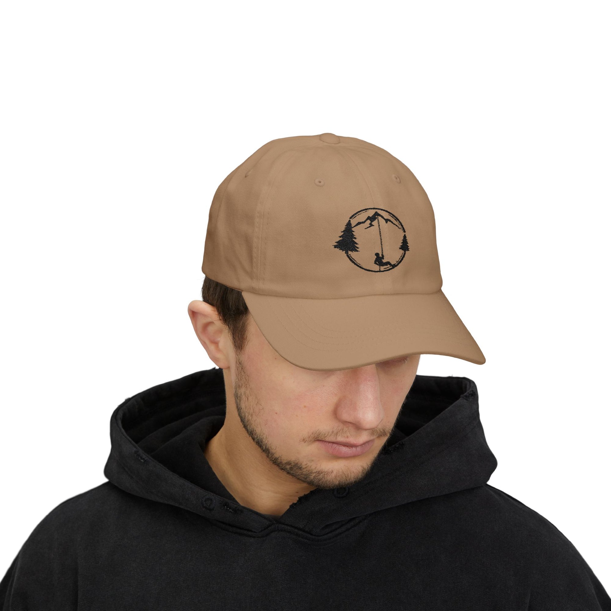 Embroidered climber cap