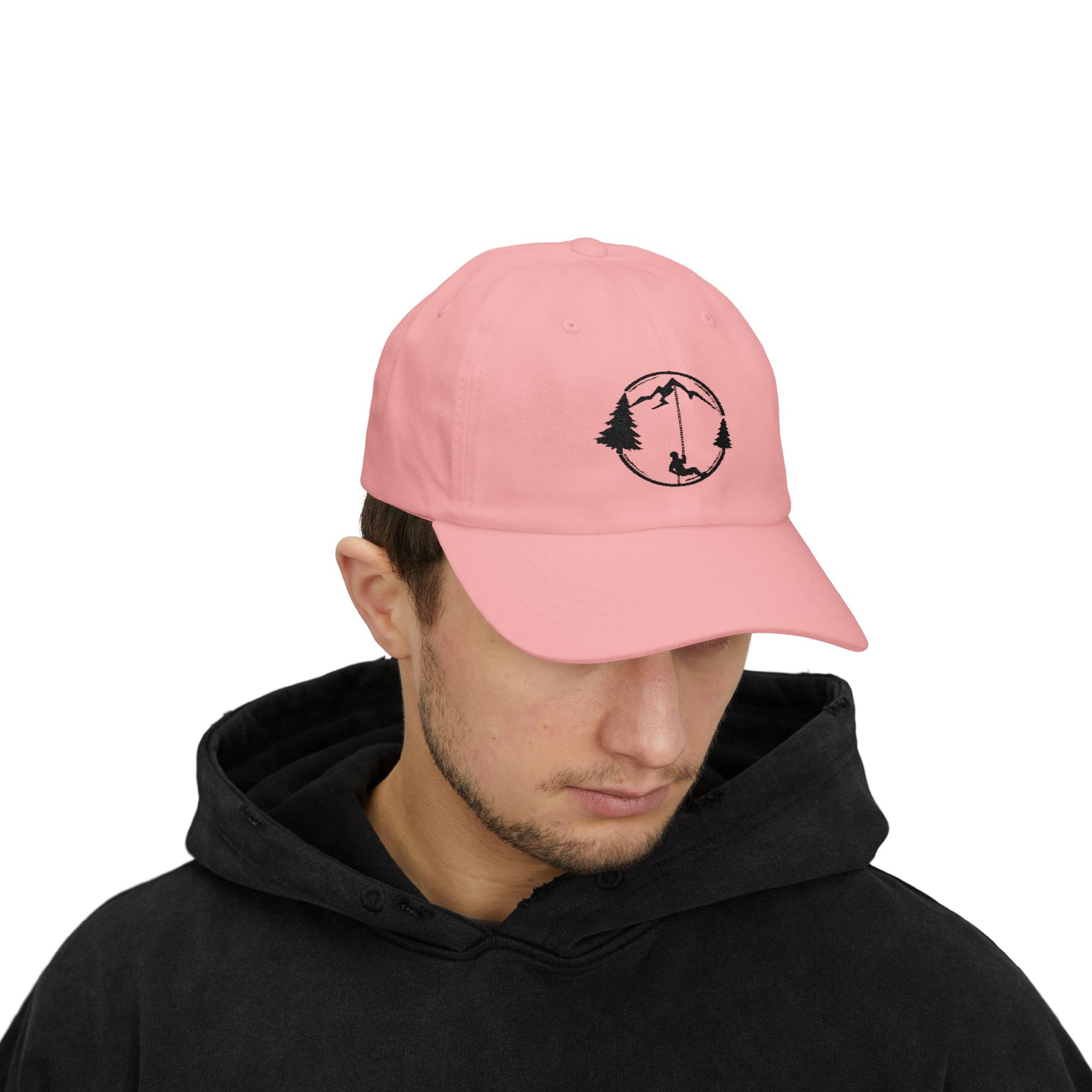 Embroidered climber cap