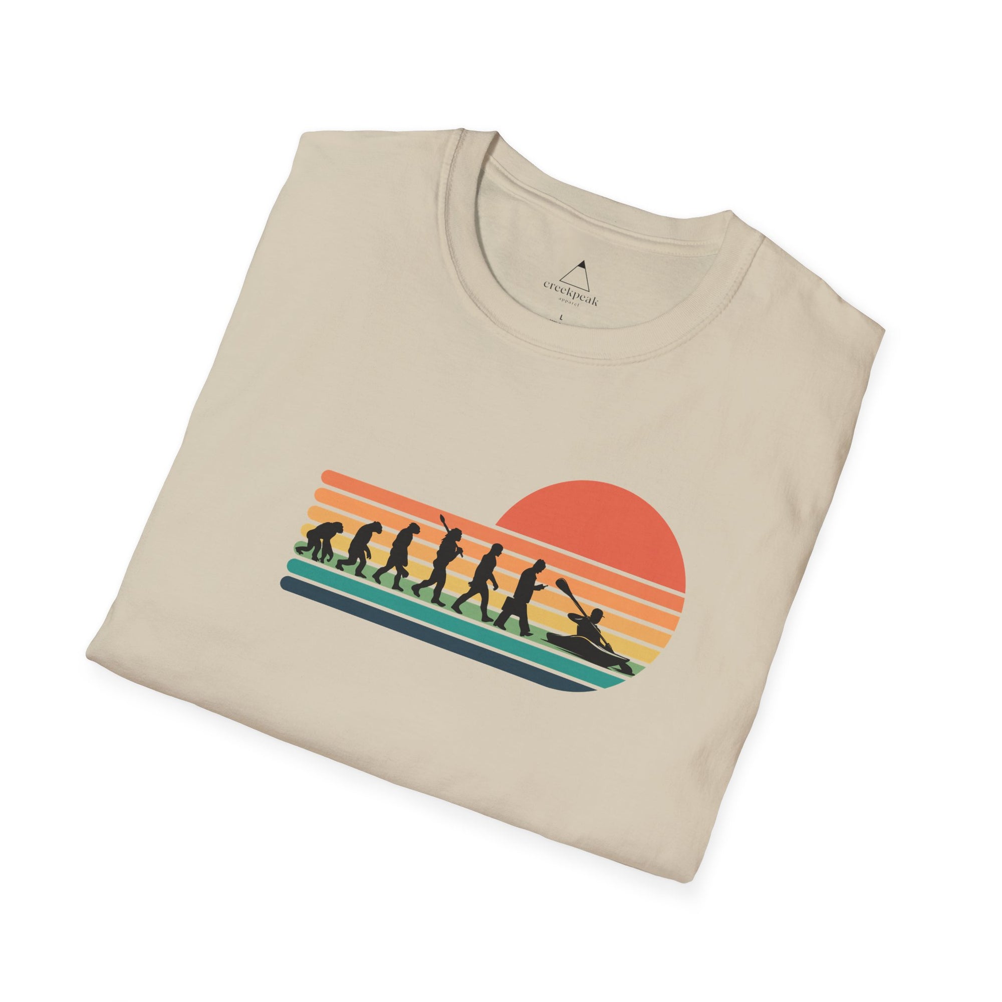 Kayak evolution sunset