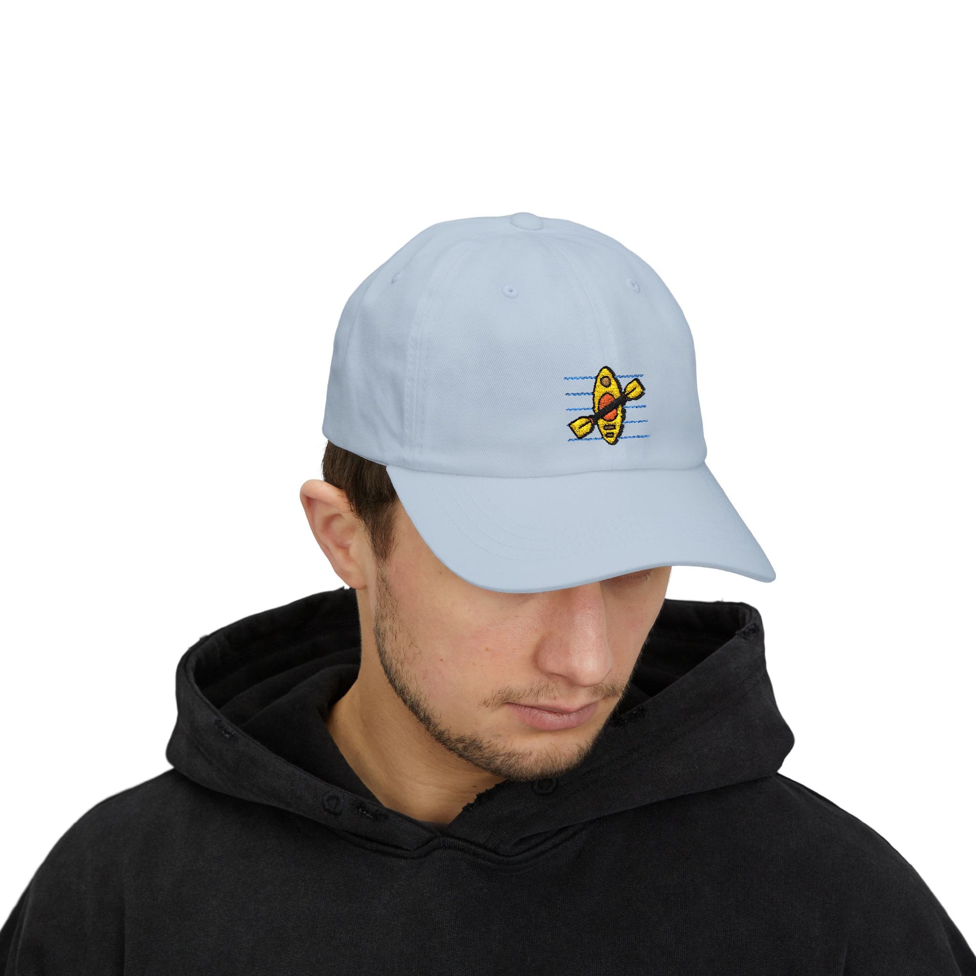 Embroidered kayak cap