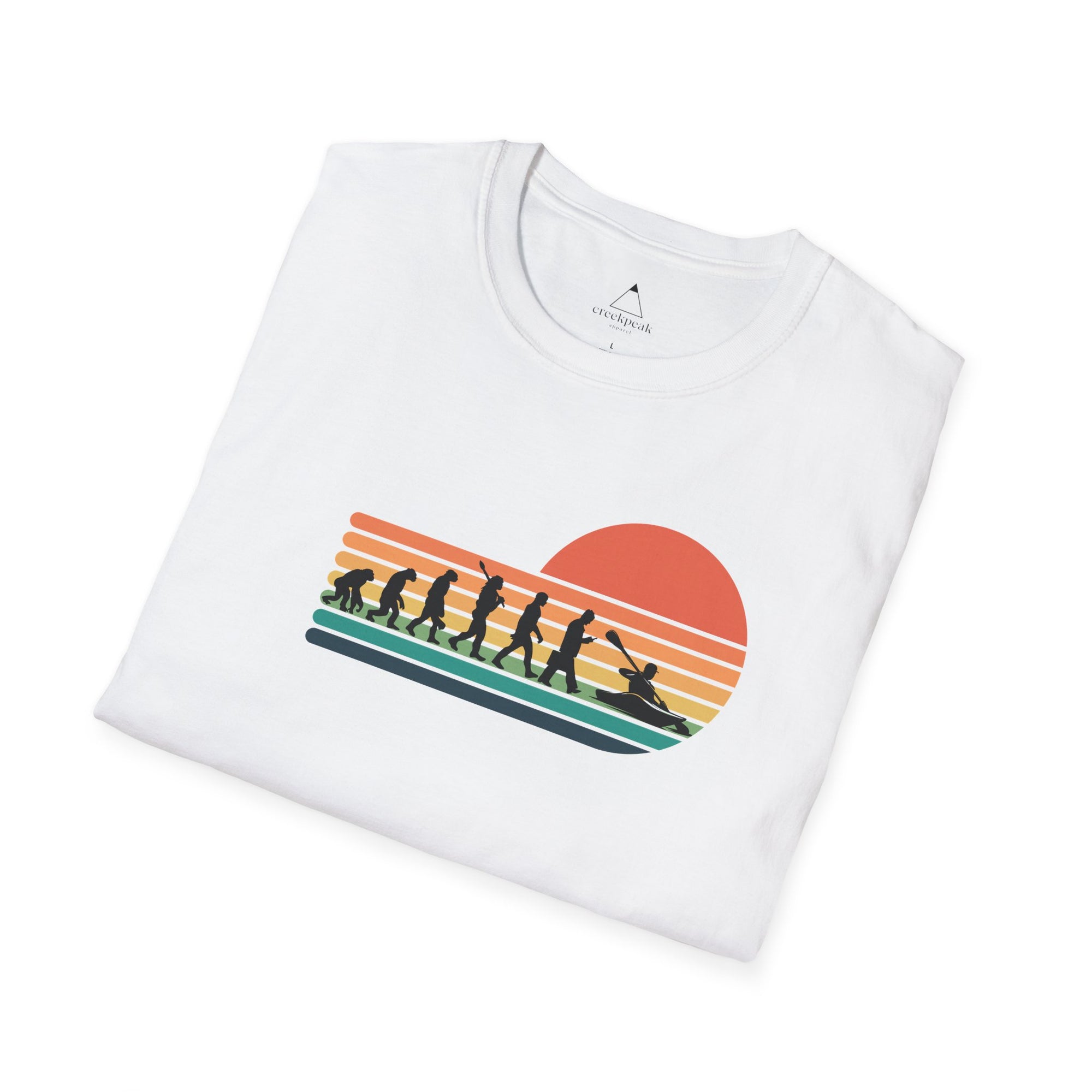 Kayak evolution sunset