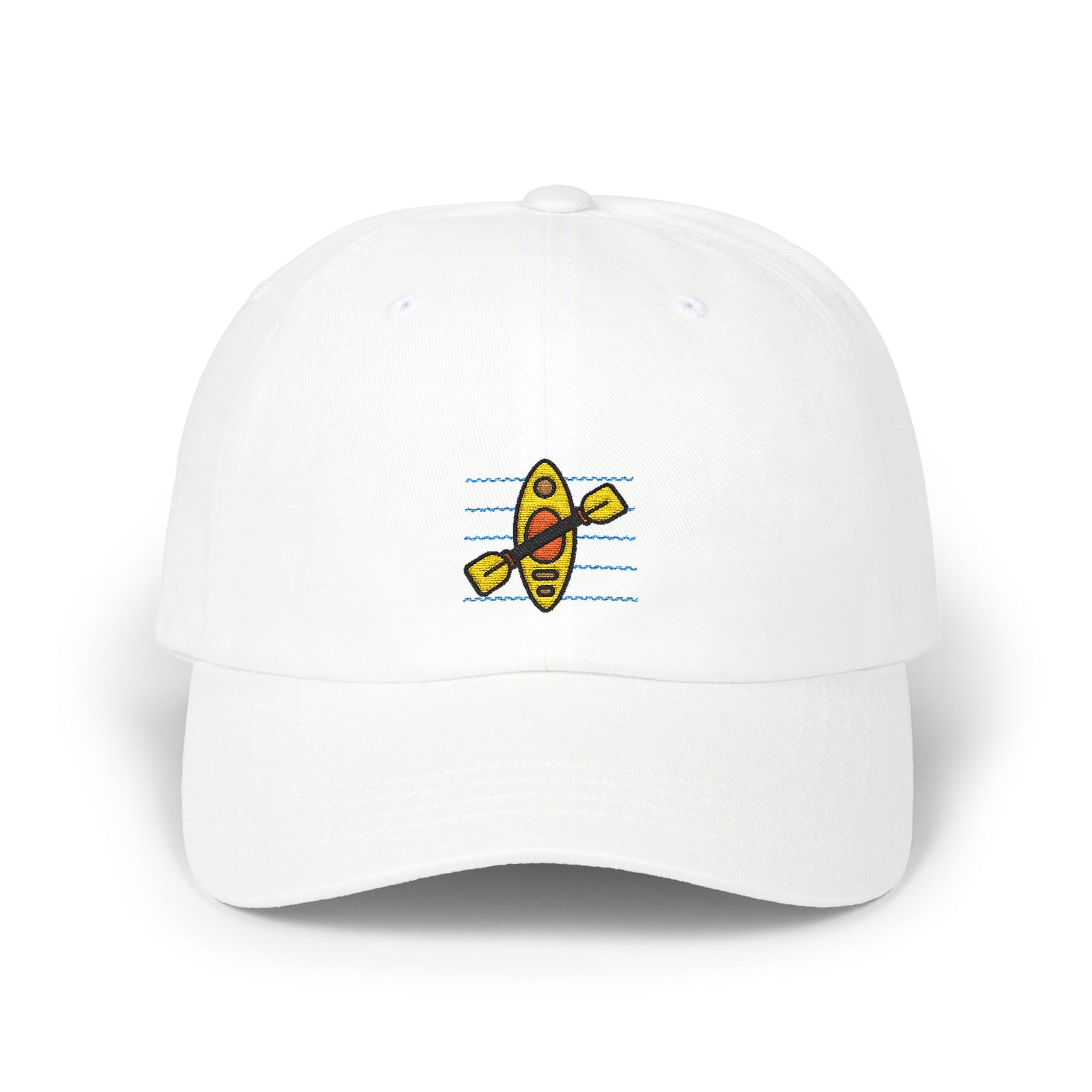 Embroidered kayak cap
