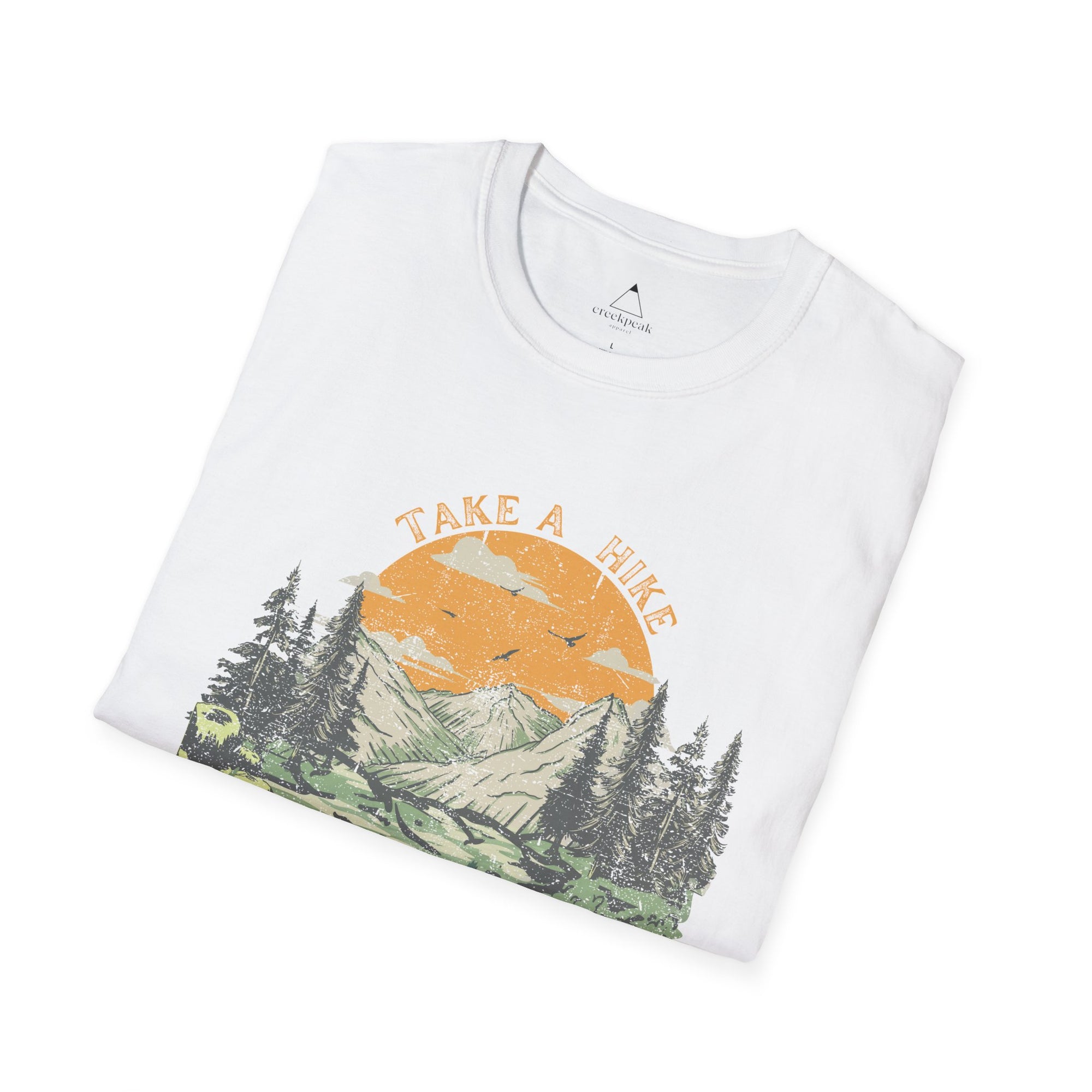 Take a hike sunset mountain