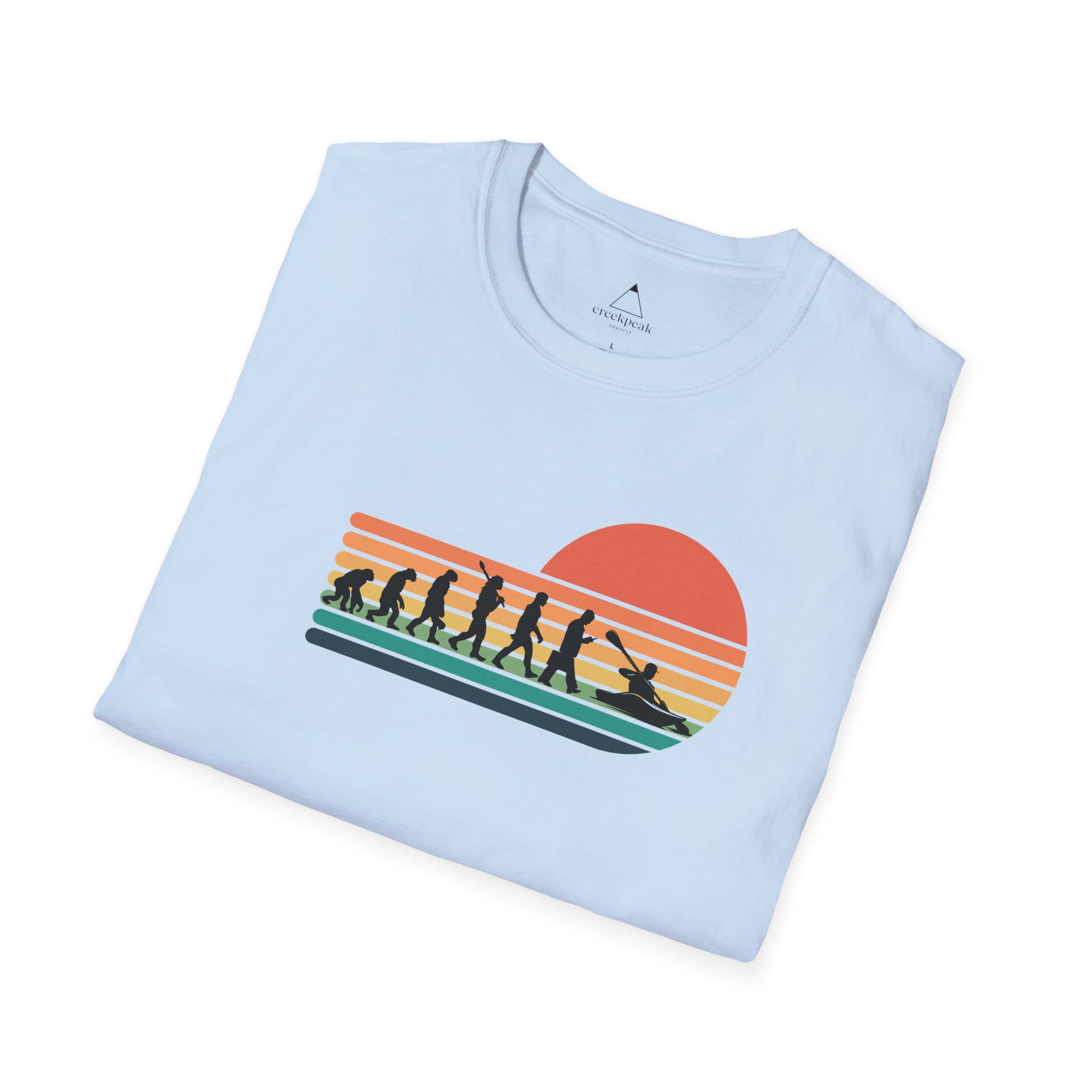 Kayak evolution sunset