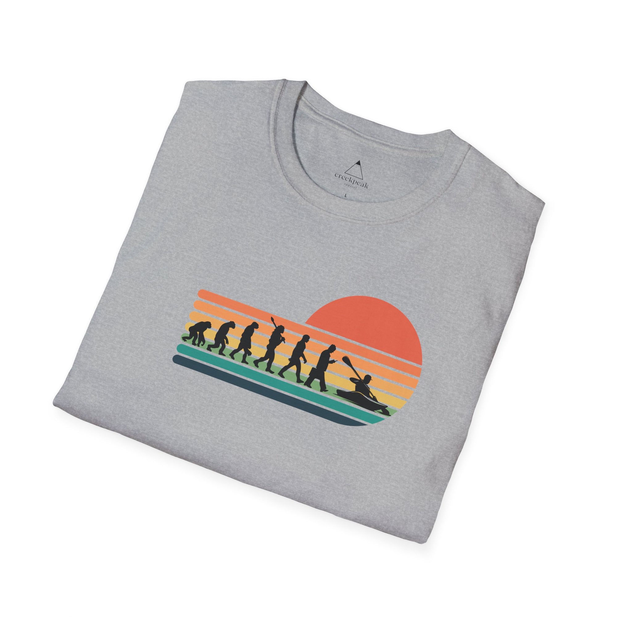 Kayak evolution sunset