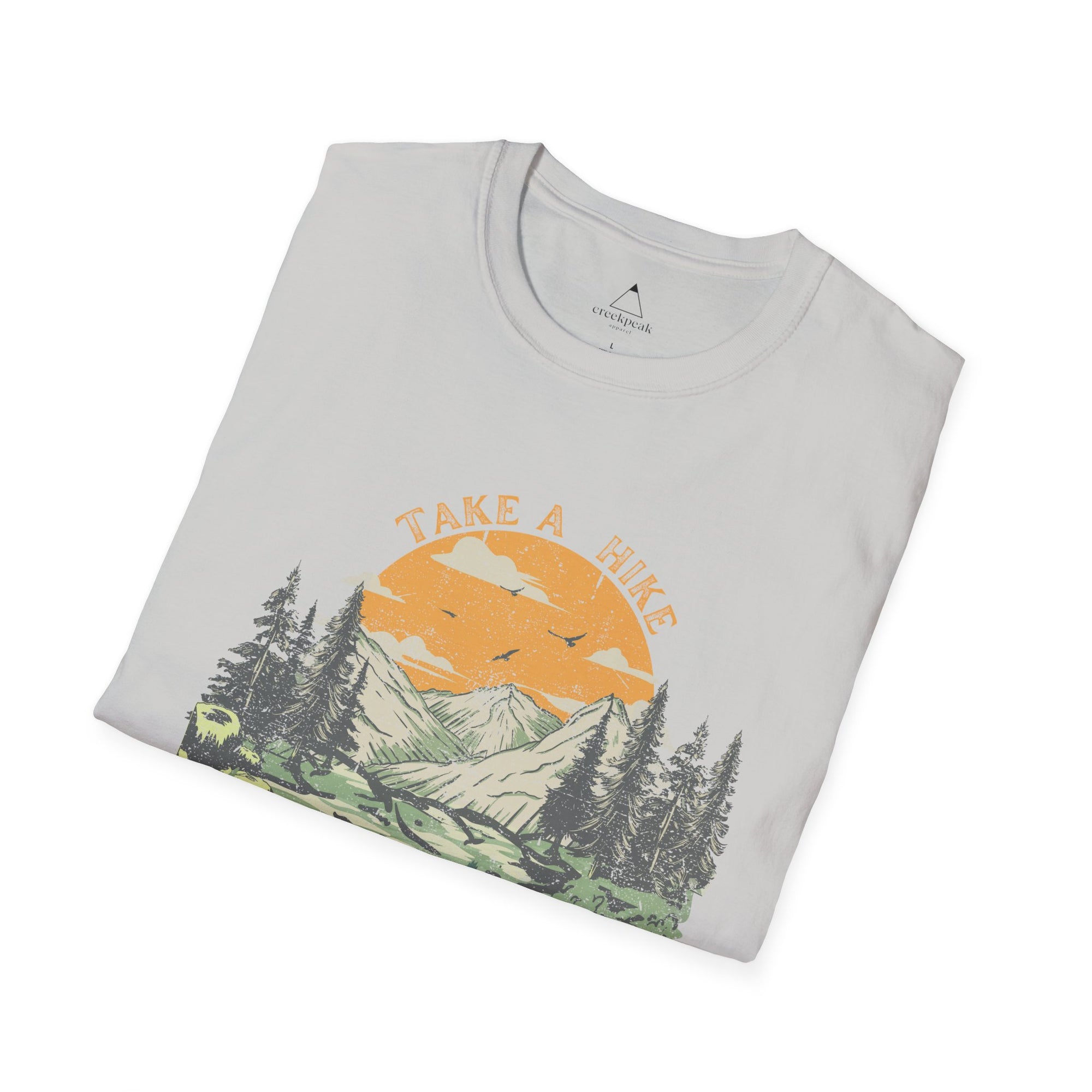 Take a hike sunset mountain